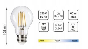 Потолочная подвесная люстра с белыми стеклянными шариками ER3 LED E27 цена и информация | Люстры | kaup24.ee