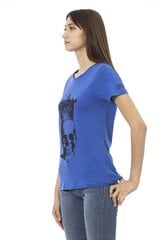 Trussardi Action - 2BT19 - Sinine 2BT19_47Bluette-XXL hind ja info | Naiste T-särgid, topid | kaup24.ee