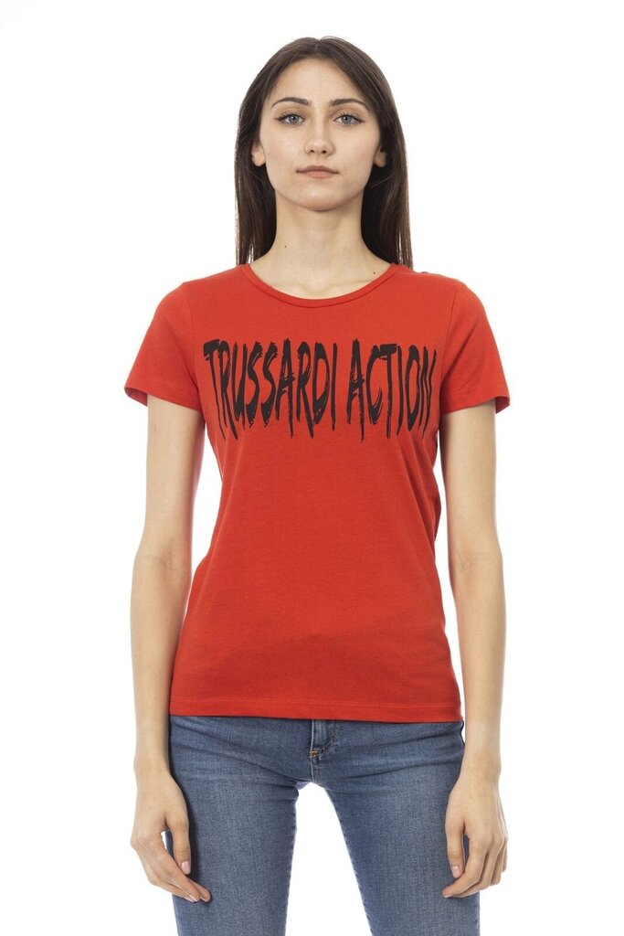 Trussardi Action - 2BT01 - Punane 2BT01_35Red-S цена и информация | Naiste T-särgid, topid | kaup24.ee