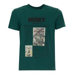 Husky - HS23BEUTC35CO196-TYLER - Roheline HS23BEUTC35CO196-TYLER-C455-F-56 цена и информация | Мужские футболки | kaup24.ee