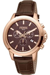Ferrè Milano - X093_FM1G153L - Pruun FM1G153L0031 цена и информация | Мужские часы | kaup24.ee