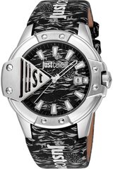 Just Cavalli - JC1G260L0025 - Must JC1G260L0025 hind ja info | Meeste käekellad | kaup24.ee