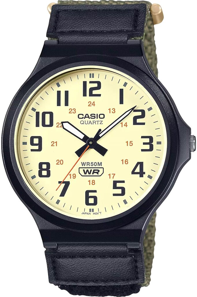 Casio - MW-240 - Must MW-240B-3B цена и информация | Meeste käekellad | kaup24.ee