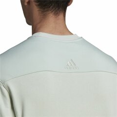 Толстовка без капюшона унисекс Adidas Essentials Brand Love бирюзовый цена и информация | Мужские толстовки | kaup24.ee