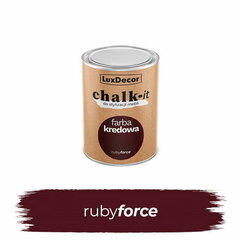 Мел-краска CHALK-IT RUBY FORCE 0,125л цена и информация | Краска | kaup24.ee