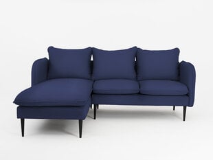 Угловой диван Instit, 210x89/177x90 см, синий цена и информация | Угловые диваны | kaup24.ee