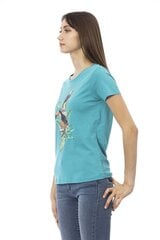 Trussardi Action - 2BT14 - Sinine 2BT14_72Turquoise-XXL цена и информация | Женские футболки | kaup24.ee