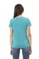 Trussardi Action - 2BT14 - Sinine 2BT14_72Turquoise-XXL цена и информация | Naiste T-särgid, topid | kaup24.ee