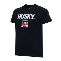 Husky - HS23BEUTC35CO177-JOHN - Sinine HS23BEUTC35CO177-JOHN-C402-F5-56 цена и информация | Мужские футболки | kaup24.ee