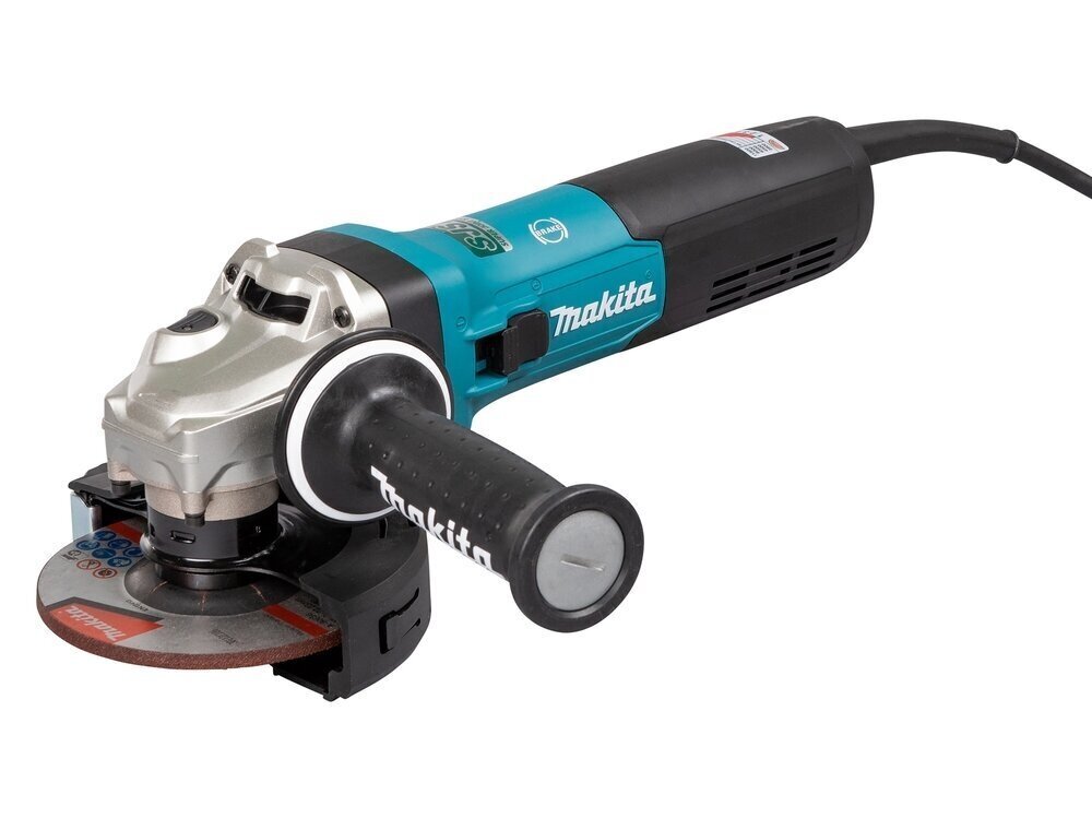 Nurklihvmasin Makita, 1900W, 125mm, reguleeritav kiirus, GA5091X01, 220V Makita цена и информация | Lihvmasinad ja ketaslõikurid | kaup24.ee