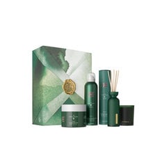 Rituals The Ritual Of Jing Gift Set: kehakreem, 200 ml + dušigeel, 200 ml + pulkadega kodulõhnastaja + küünal hind ja info | Kehakreemid, losjoonid | kaup24.ee