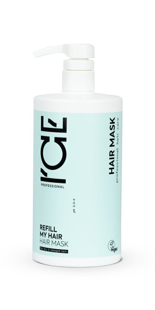 ICE Professional Refill My Hair Juuksemask, 750ml цена и информация | Maskid, õlid, seerumid | kaup24.ee