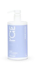 ICE Professional Keep My Blonde Juuksemask, 750ml hind ja info | Maskid, õlid, seerumid | kaup24.ee