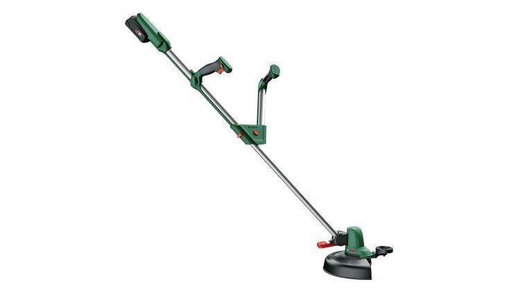 Juhtmeta trimmer Bosch Universal GrassCut 18V-26, 06008C1E03, koos akuga цена и информация | Murutrimmerid | kaup24.ee