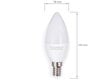 LED-pirn E14 4W C37, 4500K hind ja info | Lambipirnid, lambid | kaup24.ee