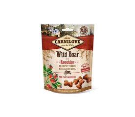 Carnilove Dog Wild Boar with Rosehips лакомства для собак, 200 g x 4 цена и информация | Лакомства для собак | kaup24.ee