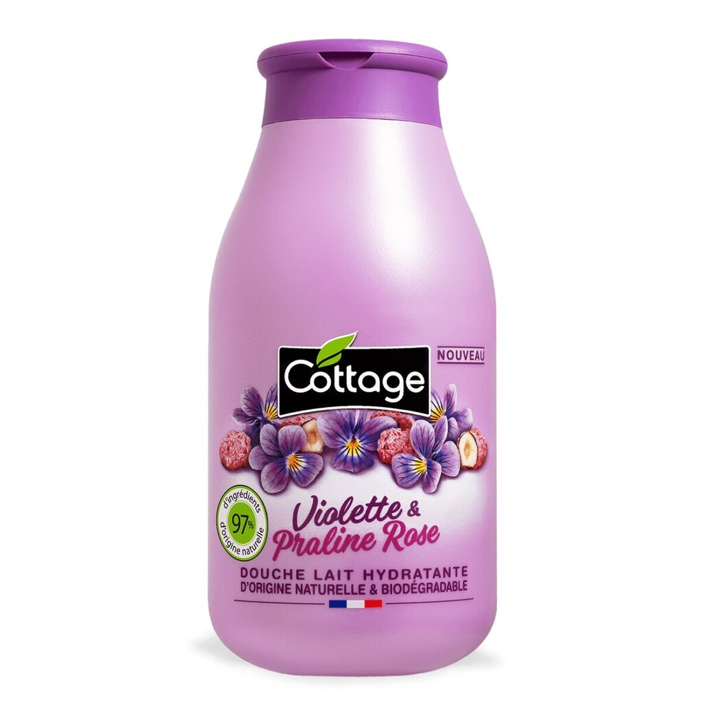 Niisutav dušigeel Cottage Cottage Shower Milk Violet&Pink Praline, 250 ml цена и информация | Dušigeelid, õlid | kaup24.ee