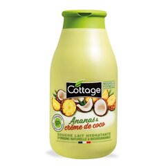 Niisutav dušigeel Cottage Shower Milk Pineapple & Coconut Cream, 250 ml цена и информация | Масла, гели для душа | kaup24.ee