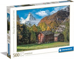 Pusle Clementoni HQ Charming Matterhorn 35523, 500 d. hind ja info | Pusled | kaup24.ee