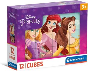 Kuubikupusle Clementoni Disney Princess, 12 d hind ja info | Arendavad mänguasjad | kaup24.ee