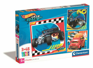 Pusle Hot Wheels SuperKolor Clementoni, 144 d hind ja info | Pusled | kaup24.ee