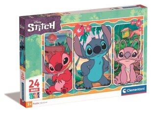 Pusle maxi Disney Stitch 24029 Clementoni, 24 tk hind ja info | Pusled | kaup24.ee