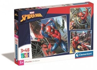 Pusle Spiderman SuperKolor Clementoni, 144 tükki. hind ja info | Pusled | kaup24.ee