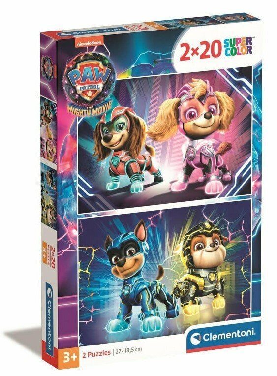 Pusle Paw Patrol The Mighty Clementoni, 40 d hind ja info | Pusled | kaup24.ee