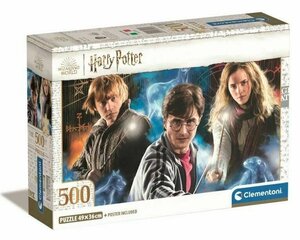 Pusle Clementoni Compact HarryPotter 35535, 500 d. hind ja info | Pusled | kaup24.ee