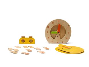 Hariv mänguasi BS Toys Clock hind ja info | Arendavad mänguasjad | kaup24.ee