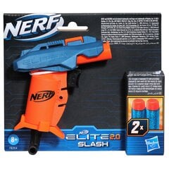 Mängupüstol Elite 2.0 Slash Nerf, oranž/sinine, 3 tk цена и информация | Развивающий мелкую моторику - кинетический песок KeyCraft NV215 (80 г) детям от 3+ лет, бежевый | kaup24.ee