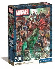 Pusle Clementoni Compact The Avengers 35546, 500 d. hind ja info | Pusled | kaup24.ee
