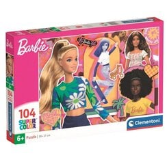 Pusle SuperKolor Barbie Clementoni, 25753, 104 d hind ja info | Pusled | kaup24.ee