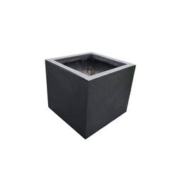 Lillepott Black Cube S, 220x220x220mm hind ja info | Dekoratiivsed lillepotid | kaup24.ee