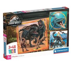 Pusle Jurassic World SuperKolor Clementoni, 144 d hind ja info | Pusled | kaup24.ee