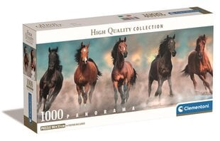 Pusle Clementoni Panorama Compact Horses 39875, 1000 d. hind ja info | Pusled | kaup24.ee