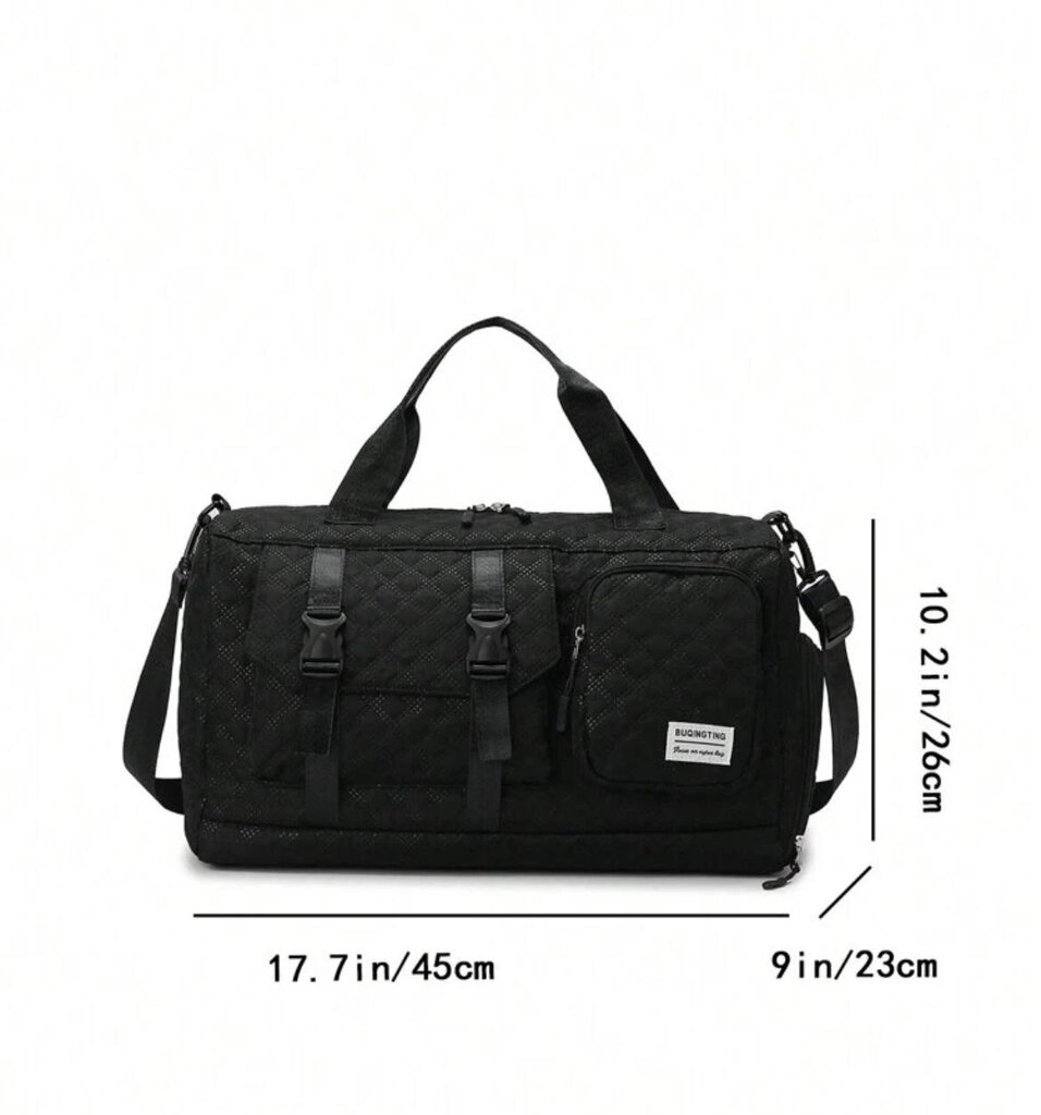 Spordikott, Electronics LV-24230, must, 45 x 26 x 23 cm hind ja info | Spordikotid, seljakotid | kaup24.ee