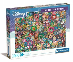 Pusle Clementoni Disney Impossible 39830, 1000 d. hind ja info | Pusled | kaup24.ee