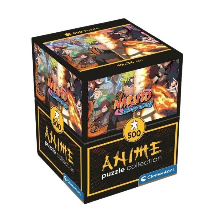 Clementoni Pusle 500 HQC Anime Cube Naruto 35516 hind ja info | Pusled | kaup24.ee