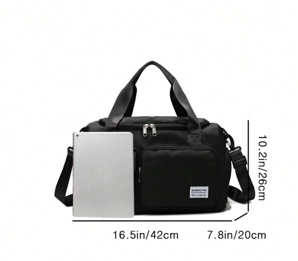 Spordikott, Electronics LV-24220, must, 40 x 26 x 20 cm hind ja info | Spordikotid, seljakotid | kaup24.ee