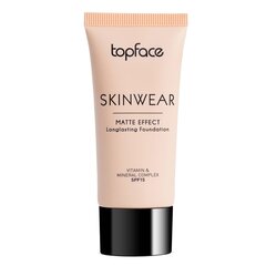 Matt jumestuskreem Topface Skinwear SPF15, 30 ml hind ja info | Jumestuskreemid, puudrid | kaup24.ee