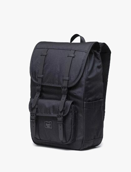 Seljakott Herschel Little America Mid Backpack, must цена и информация | Spordikotid, seljakotid | kaup24.ee