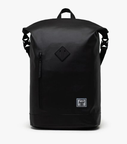 Seljakott Herschel Roll Top Backpack, must hind ja info | Spordikotid, seljakotid | kaup24.ee