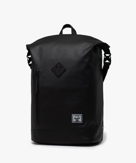 Seljakott Herschel Roll Top Backpack, must hind ja info | Spordikotid, seljakotid | kaup24.ee