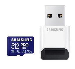 Samsung Pro Plus MB-MD512SB/WW hind ja info | Mälupulgad | kaup24.ee