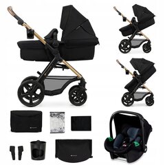 Универсальная коляска Kinderkraft Moov 2 3in1, Pure Black цена и информация | Коляски | kaup24.ee