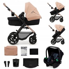 Universaalne vanker Kinderkraft Moov 2 3in1, Sand Beige hind ja info | Vankrid, jalutuskärud | kaup24.ee