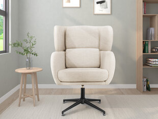 Кресло для гостиной Loft24 Vanessa, белый цвет цена и информация | Кресла в гостиную | kaup24.ee