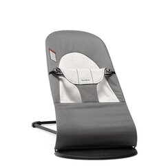 Кресло-качалка BabyBjörn Bouncer Balance Soft Woven, jersey dark grey цена и информация | Шезлонги и качели | kaup24.ee