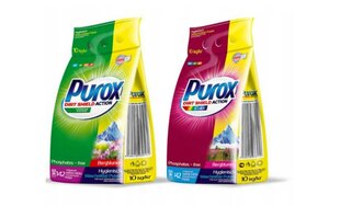 Стиральный порошок Purox Concentrate Color 120 стирок 10 кг + Универсальный стиральный порошок Purox 10 кг цена и информация | Средства для стирки | kaup24.ee